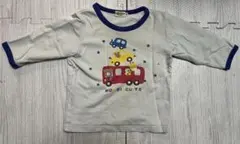 ホットビスケッツ Tシャツ 80センチ：ロンT：ミキハウス：子供：ベビー：キッズ