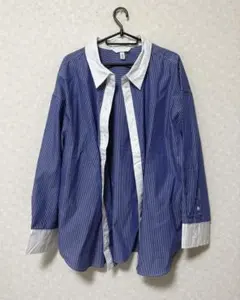 H＆M シャツ ストライプ