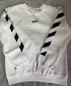 2025年最新】OFF-WHITE カラー：ホワイト系 トレーナー