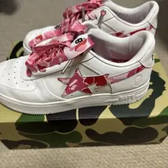 ♡様BAPE KAWS PINK CAMO iT sta sk8 スニーカー