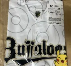 ポケモン2026 バファローズ ユニフォームシャツ Sサイズ オリックス