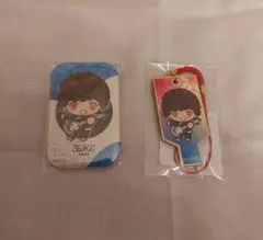 【L'Arc～en～Ciel・2】tetsuya缶バッジ&ストラップセット
