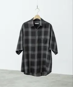 OMBRE CHECK FLUFFY H/S SHIRTのサムネイル