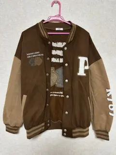 ユニセックス ワッペン スタジャン 韓国 カジュアル 春秋 n181