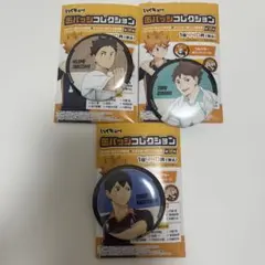 ハイキュー 缶バッジコレクション フルカラー 肩ならし