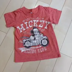 ミッキーマウス バイクデザイン Tシャツ 110cm