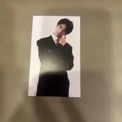 M!LK 曽野舜太 黒スーツ衣装 トレカ