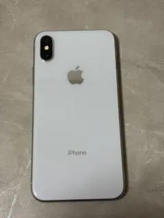 iPhonexs 256GB SIMロックあり シルバー ホワイトデー - メルカリ
