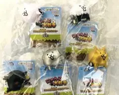 即日発送可！にゃんこ大戦争 プルバックカー 全5種セットのサムネイル