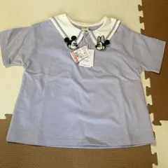 新品 リトシー ミッキーミニー 半袖セーラー Tシャツ 110