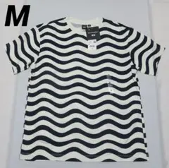 グラフィックTシャツ　マリメッコ　ユニクロ　ネイビーM