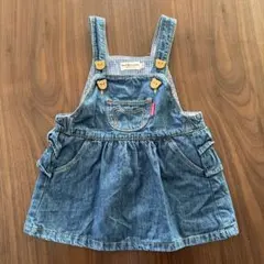 ホットビスケッツ　ジャンパースカート（デニム）