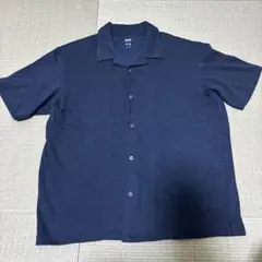 エアリズムコットンオープンカラーポロシャツ