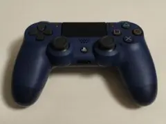 SONY DualShock 4　ミッドナイトブルー　《スティックドリフト有り》