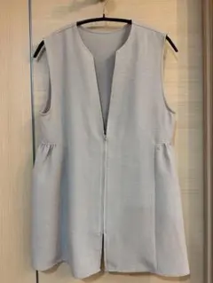 【お値下げ中】LEPSIMリネンライクドライシリーズ　切り替えべスト