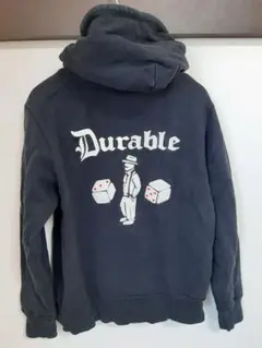 BEN DAVIS★刺繡　プルオーバー★パーカー　サイズM　厚手★DURABLE