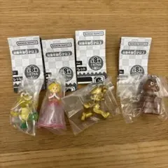 スーパーマリオ　めじるしアクセサリー2 4点セット　シークレットを含む