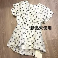 CADUNE フラワージャガードブラウス 美品 36 - メルカリ