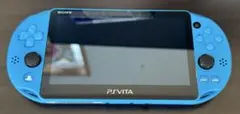 【美品】PsVita（PCH-2000ZA23） アクアブルー　Wi-Fiモデル
