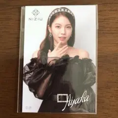 NiziU オンラインくじ　オリジナルステッカーA アヤカ　AYAKA
