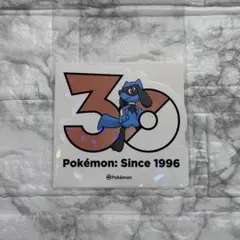 韓国限定 ポケモン 30周年記念 ステッカー リオル - メルカリ