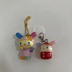 ウサハナ　めじるしアクセサリー（いちご）・GRWM 2種セット