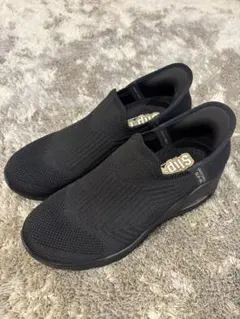 SKECHERS ウノウエッジキッキングニット　ブラック　サイズ24