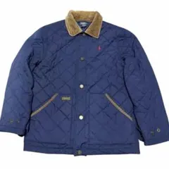 90s POLO RALPH LAUREN　キルティング　ジャケット　襟切替