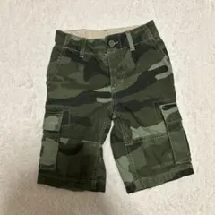 GAP KIDS 迷彩柄 カーゴハーフパンツ 6サイズ