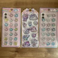 おはじきシール、ウォーターシールまとめ