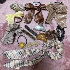 ヘアアクセサリーまとめ売り　14点