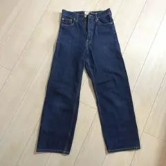 coen ダークブルー ストレートデニム S