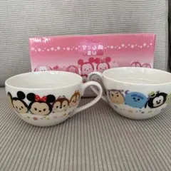 第一生命　ディズニーデザインスープマグセット　ツムツム