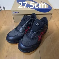 アシックス 安全靴 ウィンジョブ CP304 BLK EDITION 25cm - メルカリ