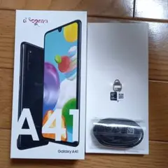 Galaxy A41　イジェクトピン、イヤフォンのサムネイル