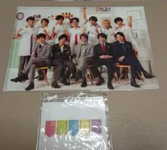 【新品・未開封】嵐のワクワク学校 クリアファイル&絆創膏