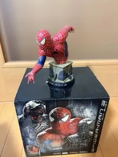 Spider-Man 3 Mini Bust ブラックコスチューム - メルカリ