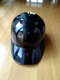 ト*ミ様 野球用ヘルメット ブラック つば付き - メルカリ
