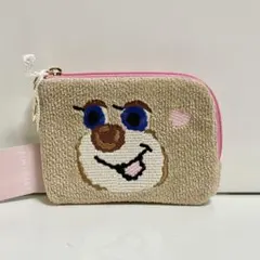 【新品】FEILER フェイラー L字 ドアップテディ ガール L字ポーチ ニナ