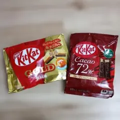 キットカット ゴールド ＆ カカオ72% 2袋セット