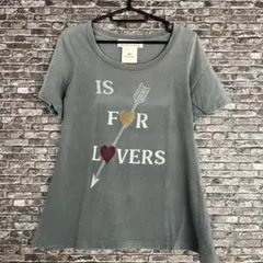 レミレリーフ　ダメージ加工　Tシャツ　グレー　Sサイズのサムネイル