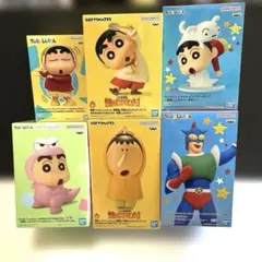 クレヨンしんちゃんおおきなSOFVIMATESしんのすけアクション仮面フィギュア