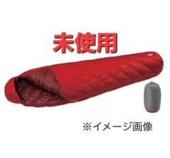 未使用】モンベル 寝袋 ダウンハガー 800 #3 キャンプ レッド 赤