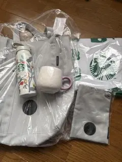 スターバックス 福袋　トートバッグ タンブラー