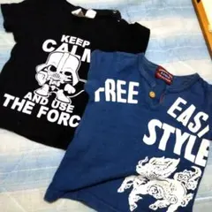 ベビー半袖Tシャツ2枚セット