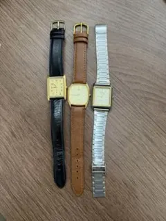 タ*ン様 SEIKOとCITIZENのクォーツ腕時計3点セット　不動