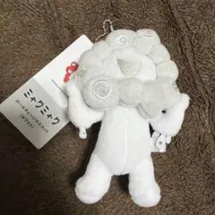 白ミャクミャク ボールチェーンマスコットA ぬいぐるみ