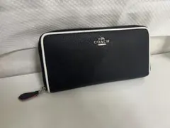 コーチ COACH 長財布 財布 ロング バイカラー 黒 白 財布 レディース