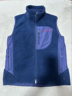 Columbia フリースベスト ネイビー