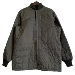 イタリア軍 陸軍 キルティング ライナー ジャケット ミリタリー 古着 50